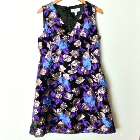 Mark + James by Badgley Mischka Organza Mini Dress size 14 - Picture 3 of 13